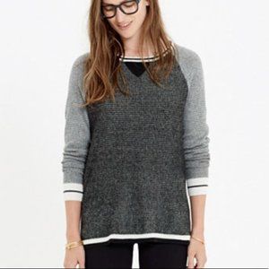 Madewell Tiptone Raglan Sweater Medium